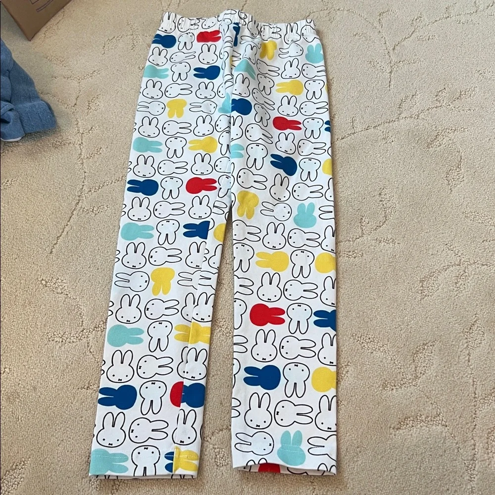 Hanna Andersson Miffy Print Leggings 6-7